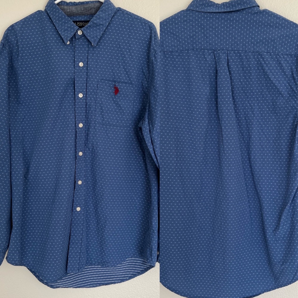 Us polo assn men’s long-sleeved blouse L size